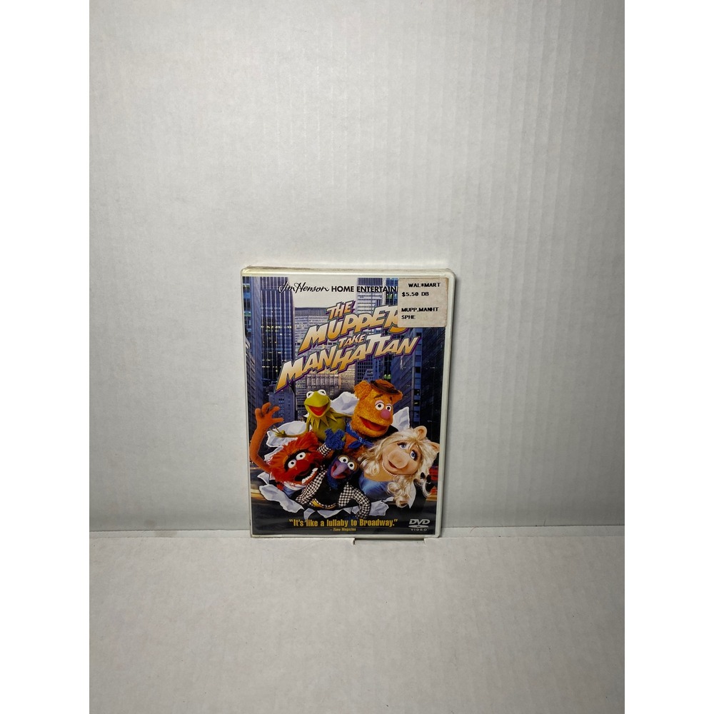 The‎ Muppets Take Manhattan DVD Jim Henson Home Entertainment New Sealed Movie